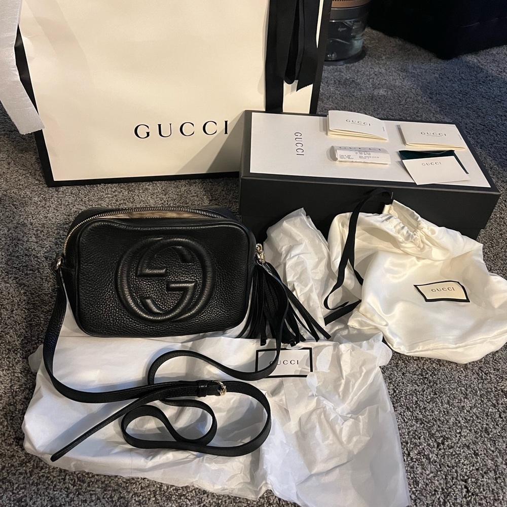 Gucci Soho Small Leather Crossbody bag